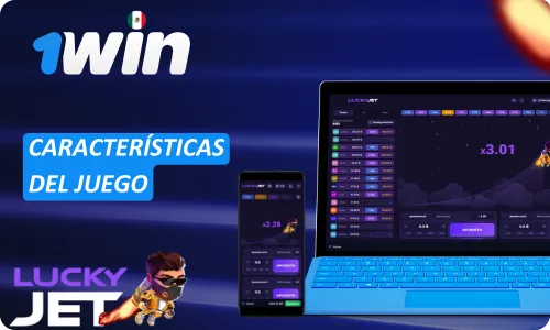 Características del juego 1Win Lucky Jet