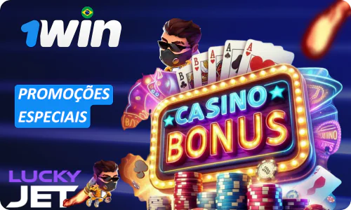 Promoções Especiais para Usuários do App 1Win Lucky Jet