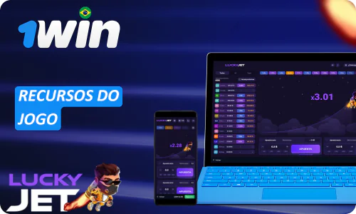 Recursos do jogo 1Win Lucky Jet