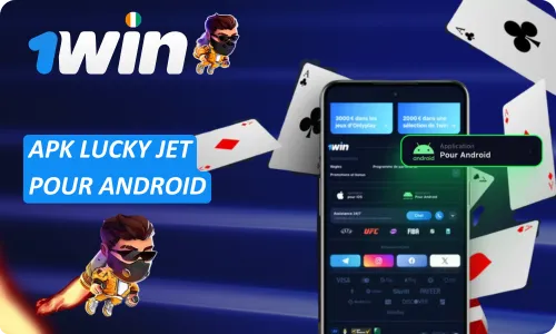 1Win Lucky Jet Apk Sur Un Appareil Mobile