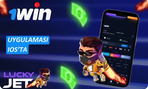 1Win Lucky Jet Uygulaması iOS'ta