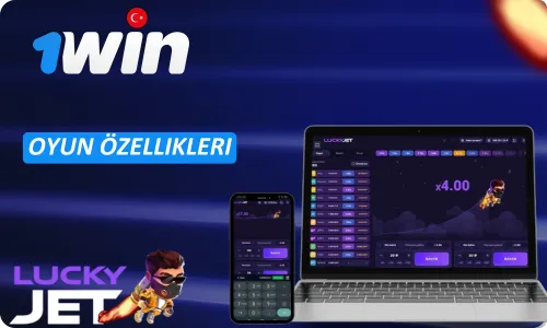 1Win Lucky Jet oyun özellikleri