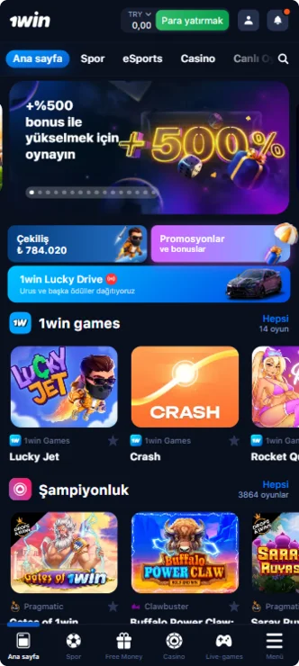 Ana Sayfa 1Win APK