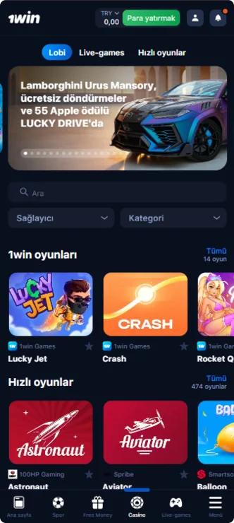 Casino 1Win APK