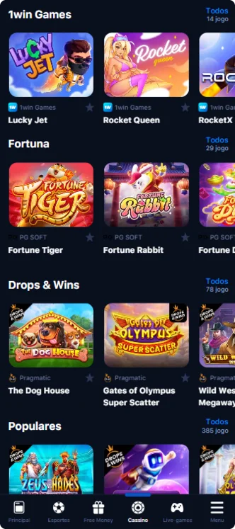 Cassino 1Win APK