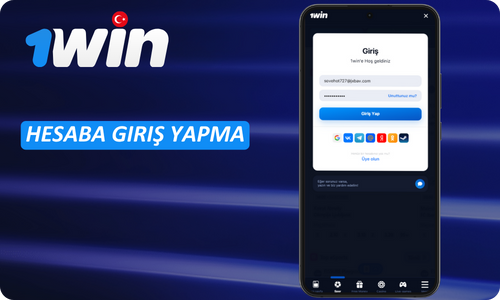 Hesaba Giriş Yapma